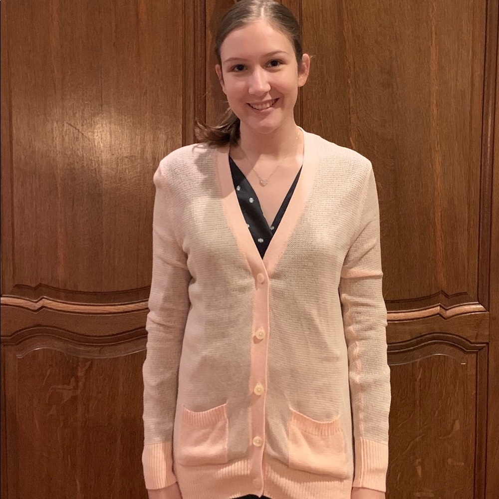 Peach Cardigan